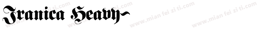 Iranica Heavy字体转换